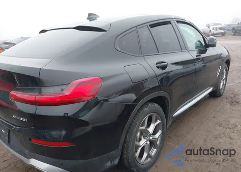 2022 BMW X4 xDrive30I из США, поврежденный, VIN 5UX33DT09N9L69206